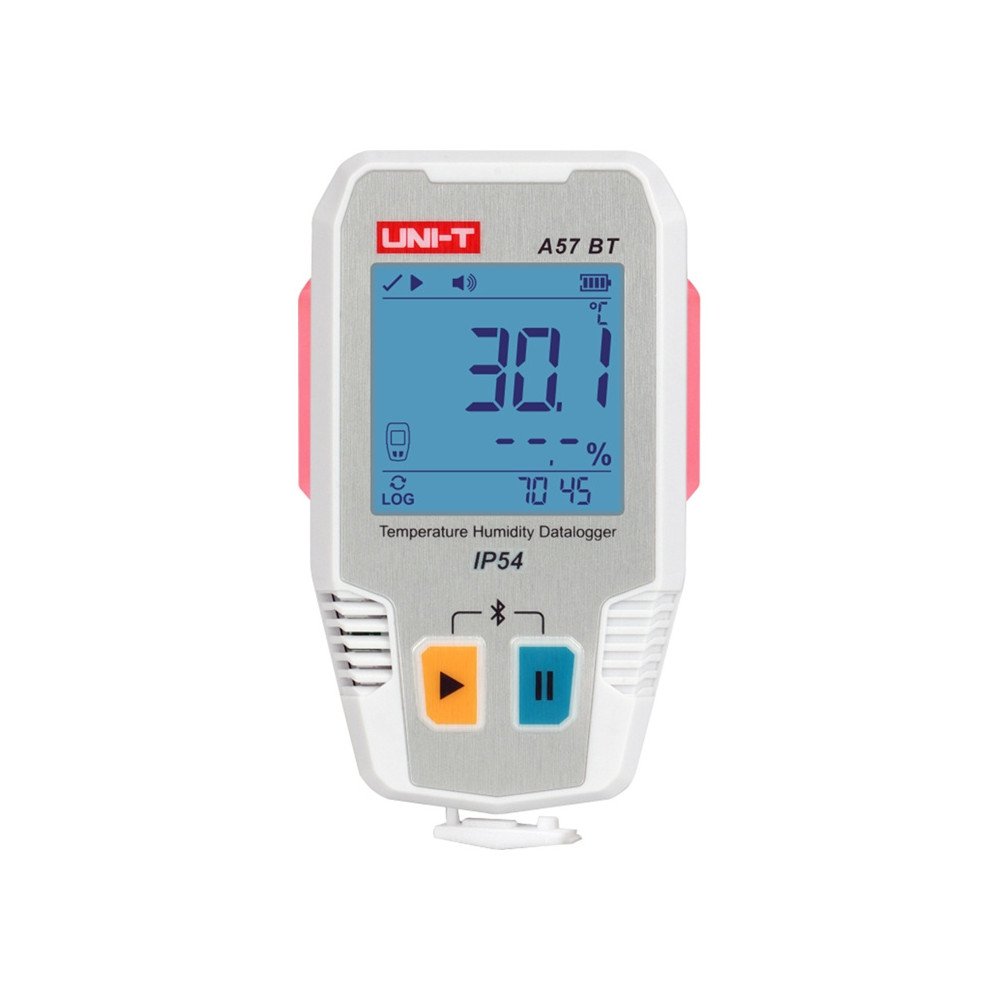 Uni-T A57 BT Bluetoothi temperatuuri ja niiskuse logija