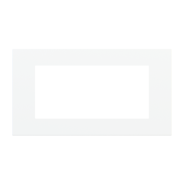 Ekinex plāksne Proxima 112x52 mm Pure white metāls EK-P2A-R-LAR
