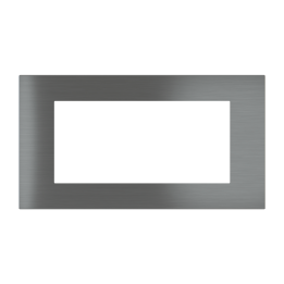 Rectangular magnetic plate (112x52 mm window) Proxima series Metal Quantum Carbon