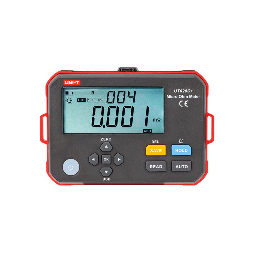 Uni-T UT620C+ digitalais mikroohmetrs