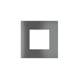 Square magnetic plate (45x45 mm window) Proxima series Metal Quantum Carbon