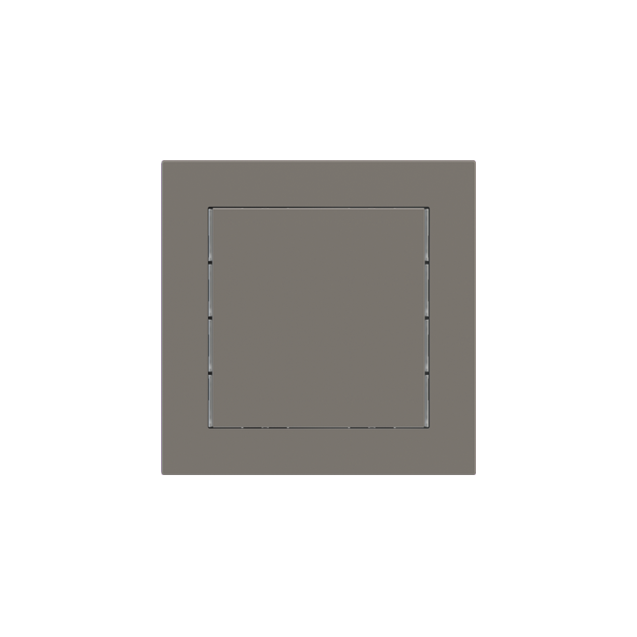 Ekinex plāksne 71 60x60 mm pelēks Fenix NTM EK-T1Q-FGL-