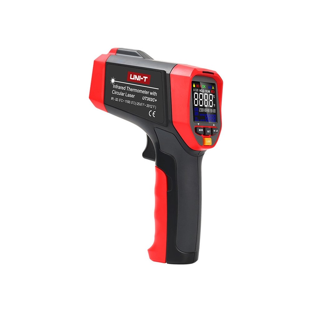 Uni-T UT302C+ infraraudonuju spinduliu termometras