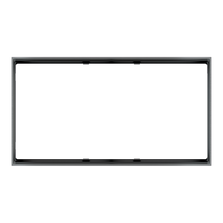 Ekinex plāksne FF 86x157 mm titāns metāls EK-FO2-GBS