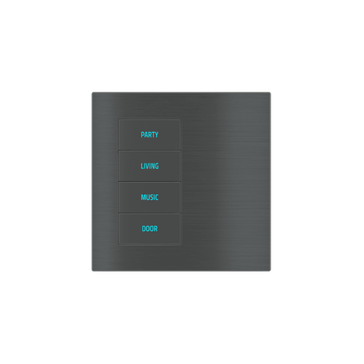 Ekinex настенная панель EK-E2E-TP-4L