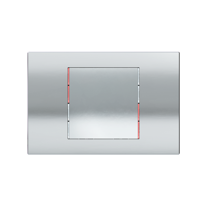 Ekinex plāksne 71 60x60 mm metāls EK-T1Q-CRO