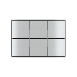 Ekinex plāksne FF 86x86 mm metāls EK-FOQ-GBQ