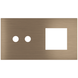 Ekinex plāksne Proxima 45x45 mm metāls EK-P2A-2P-GBH