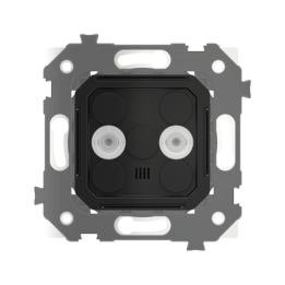 KNX pushbutton with thermostat 2 keys Proxima series RBG LED