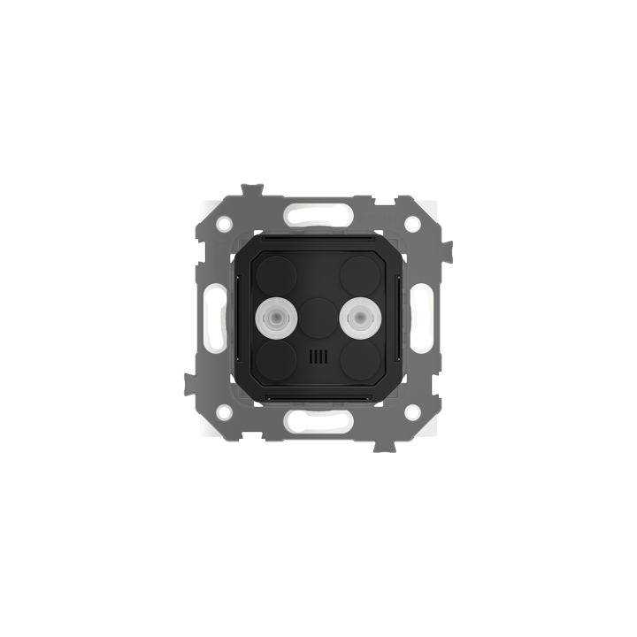 KNX pushbutton with thermostat 2 keys Proxima series RBG LED