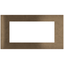 Ekinex plāksne Proxima 112x52 mm bronza metāls EK-P2A-R-GBD