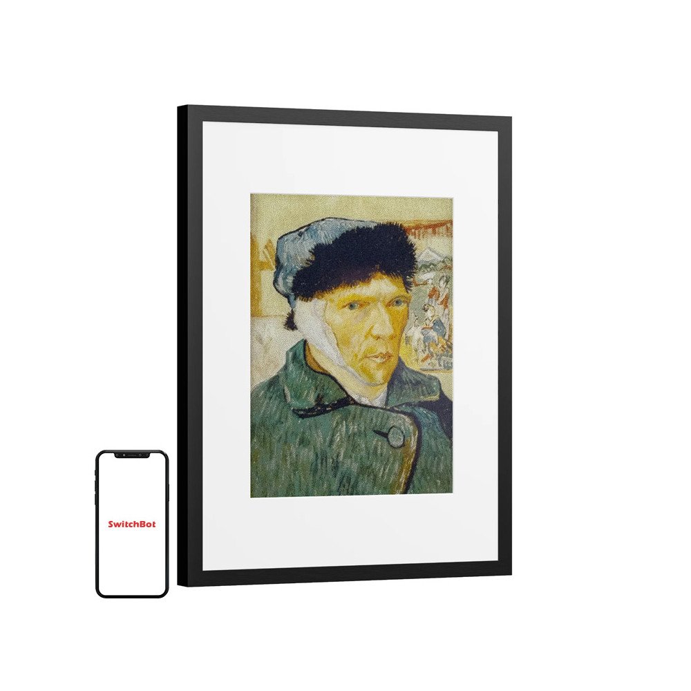 SwitchBot AI Art Frame 13,3 coliu skaitmeninis nuotrauku remelis