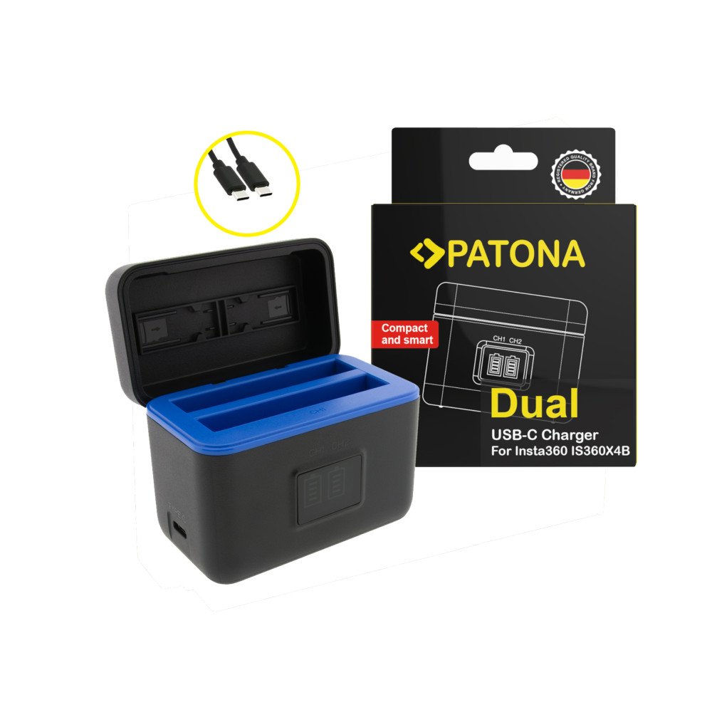 Dual pro INSTA360 X4 USB-C