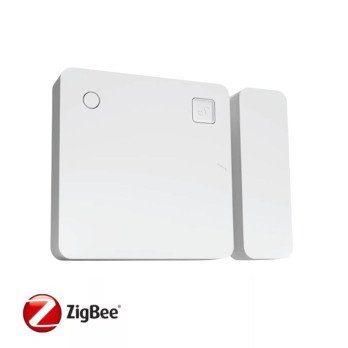 Shelly BLU Door/Window ZB opening and tilt sensor with light sensor, Bluetooth, Zigbee, white
