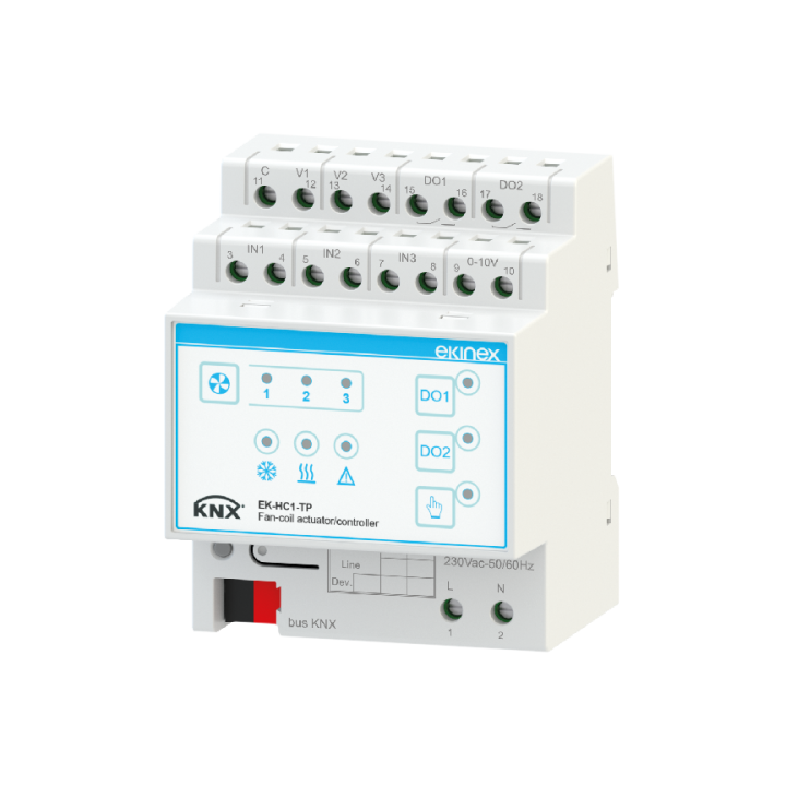 Fancoil actuator / controller - full version