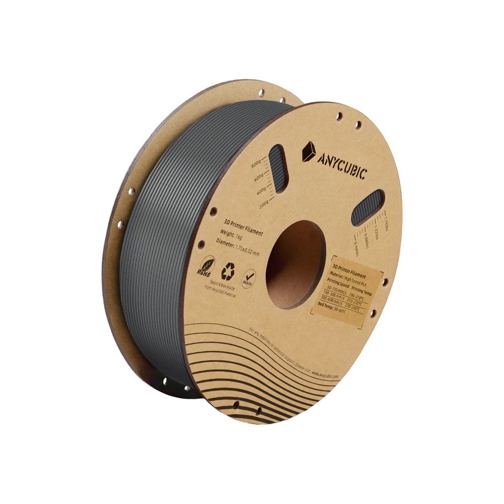 Filamentti High Speed PLA Anycubic 1 KG (harmaa)