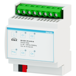 Ekinex KNX kontrolieris EK-GD1-TP-4-HV-N