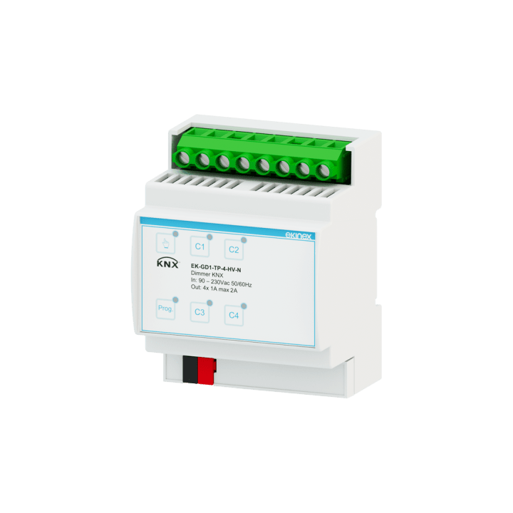Ekinex контроллер KNX EK-GD1-TP-4-HV-N
