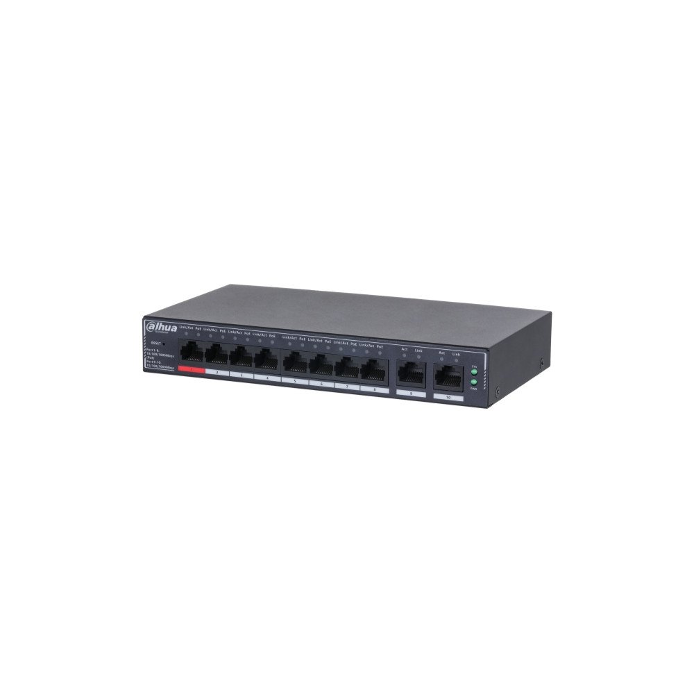 Sledzis POE SG4010P 8-PORT DAHUA