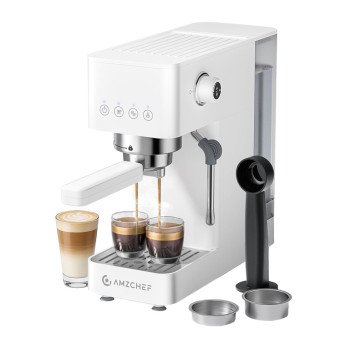 AMZCHEF CE-EM3131-WT kolbkohvimasin (valge)
