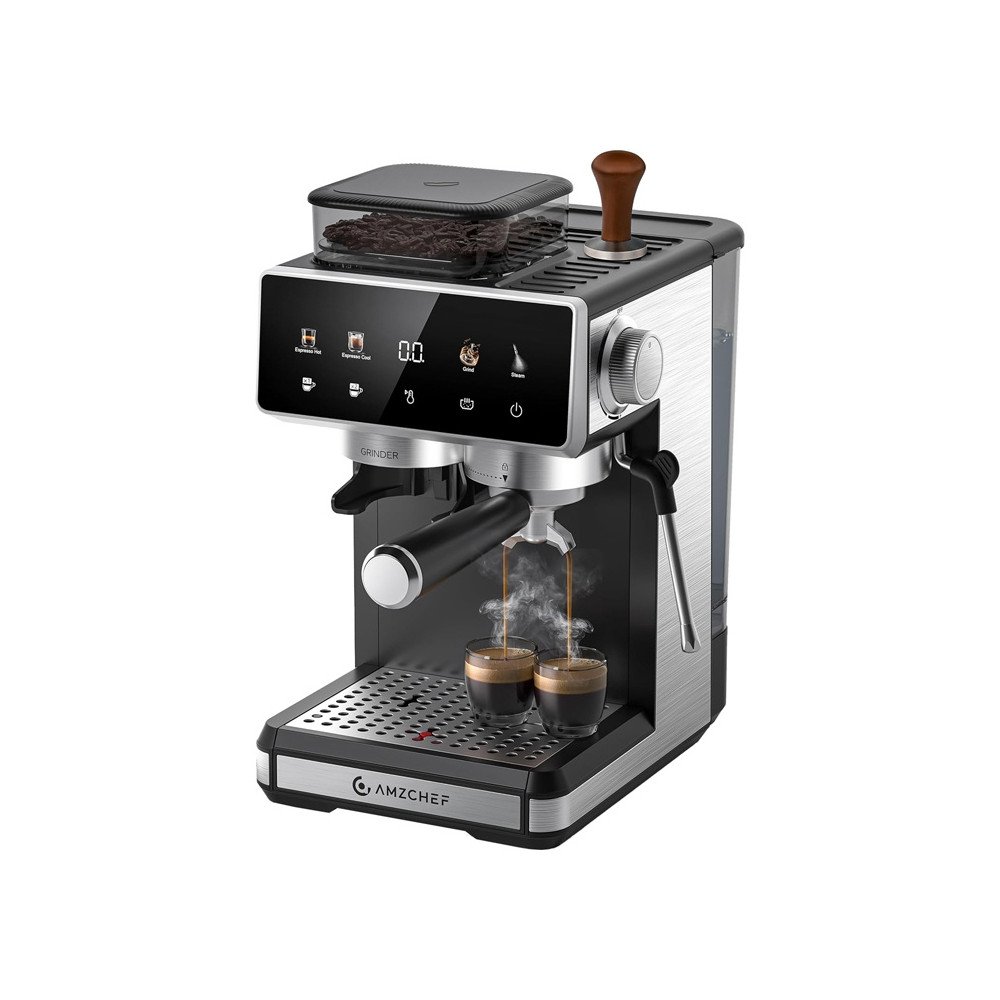 AMZCHEF CE-CM5560-SV mantakahvinkeitin (hopea)