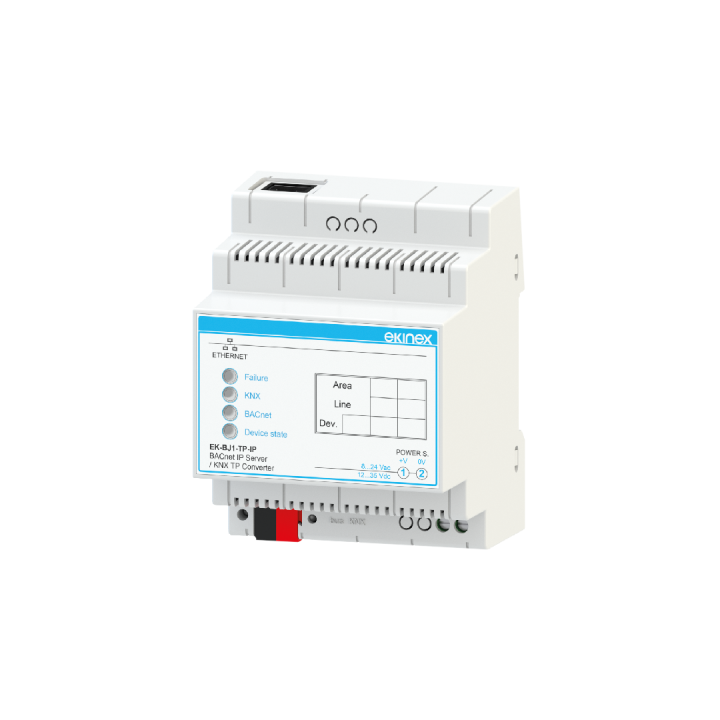 Ekinex контроллер KNX EK-BJ1-TP-IP