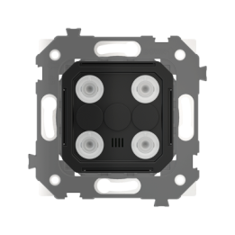 KNX pushbutton with thermostat 4 keys Proxima series RBG LED