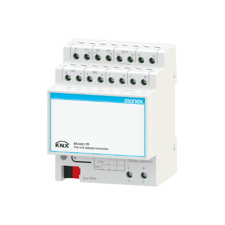 Ekinex KNX aktuators EK-HA1-TP
