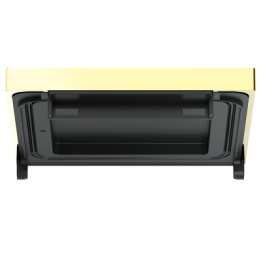 Square plate for Waterproof cover Metal HT Champagne