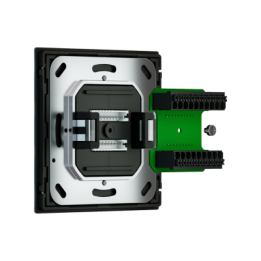 Universal interface with terminal block for OMNIA pushbutton