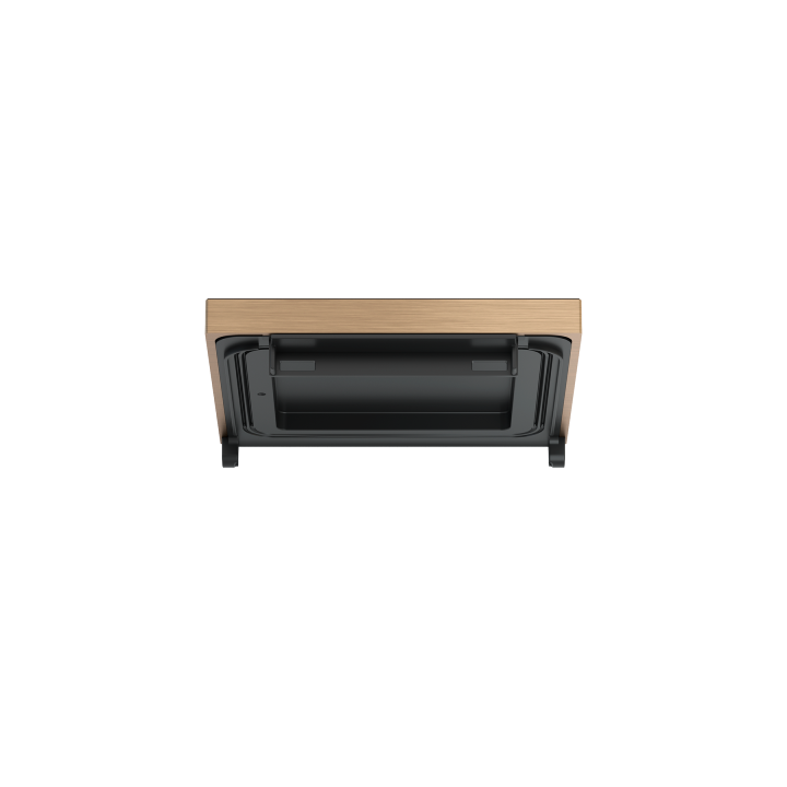 Square plate for Waterproof cover Metal Dark Chocolate