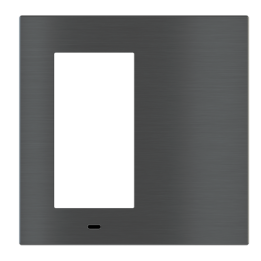 Signum square plate Deep Metal Carbon