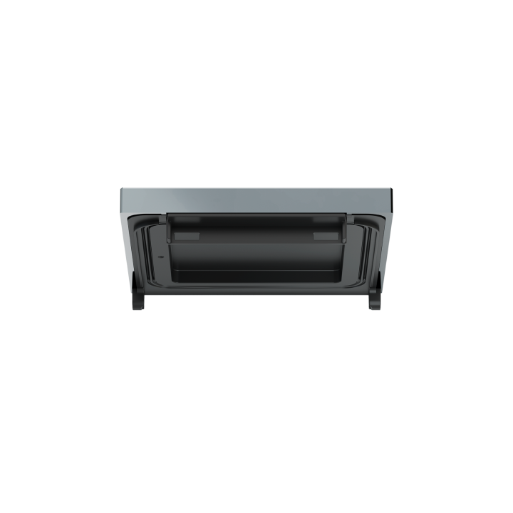 Square plate for Waterproof cover Metal HT Black