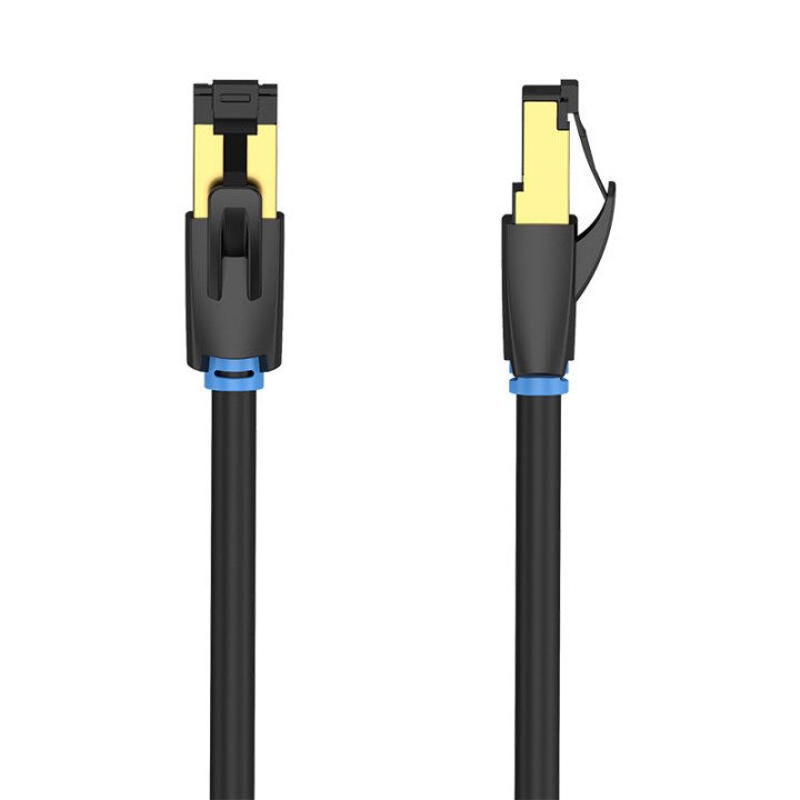 Vention IKABF CAT8 SFTP RJ45 Ethernet Cable 40Gbps 1m Black