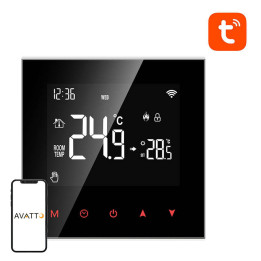 Inteliģents termostats Avatto ZWT100 podgrzewacz wody 3A ZigBee TUYA