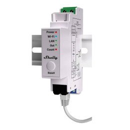 Shelly PRO EM - 50A nākamās paaudzes profesionālais 1 fāzes, 2 x 50A enerģijas skaitītājs ar kontaktora vadību - Sonoff, SmartWi