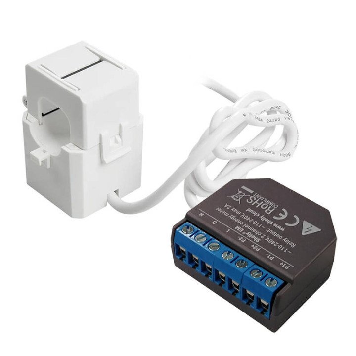 Shelly EM + 50A Transformer Kit (Energy Measurement)