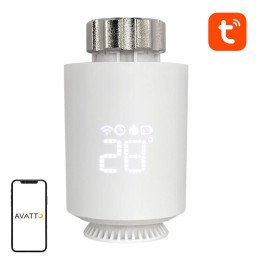 Интеллектуальная термостатическая головка Avatto TRV06 Zigbee 3.0 TUYA