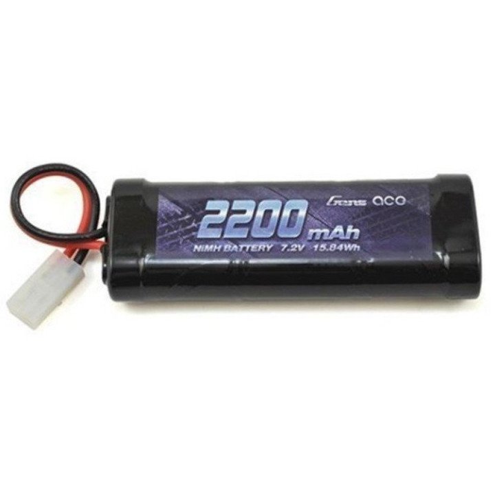 Gens ace B-2200-7.2V-NiMH-Tam 2200mAh 7.2V NiMH Tamiya Battery Pack