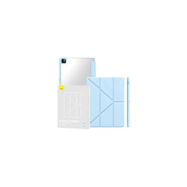 Suojakotelo Baseus Minimalist iPad Prolle 12,9" 2020/2021/2022 (vaaleansininen)