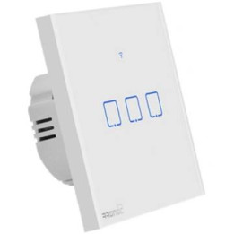 3 kanālu gaismas slēdzis ar Wi-Fi un RF Sonoff