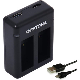 Patona AABAT-001 Dual Charger for GoPro Hero 5/6/7/8