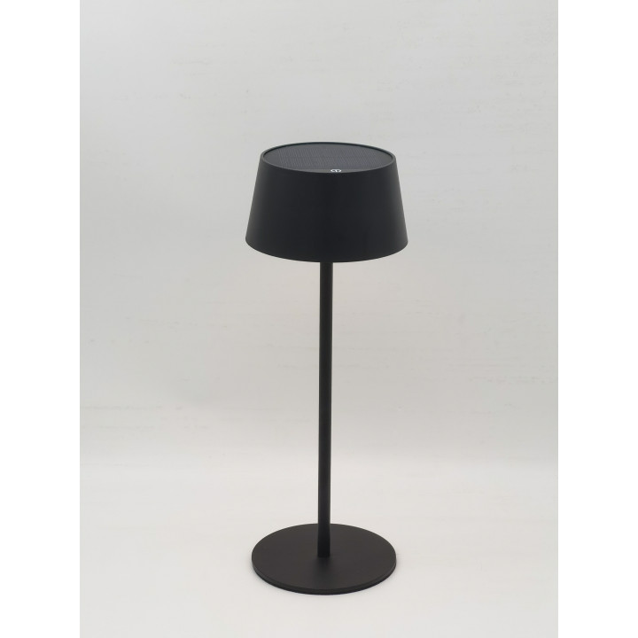 Āra saules LED galda lampa Immax CHIC, melna, 2,5W regulējama