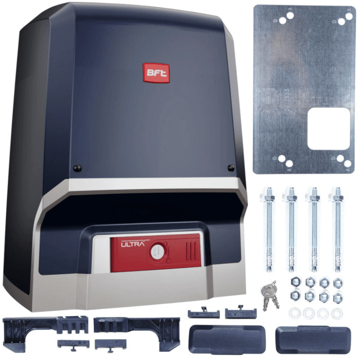 BFT Ares Ultra BT B1500 Sliding gate operator 24V D-Track IP44 up to 1500kg 12 m/min
