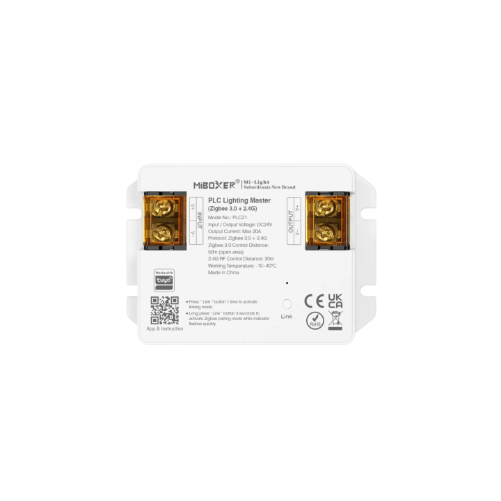 ПЛК Zigbee 3,0 + 2,4 ГГц Контроллер освещения PLCZ1