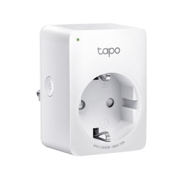 TP-Link Tapo P100 Мини умная Wi-Fi розетка, немецкая вилка (тип F), 16A, 230V, работает с Alexa и Google Home