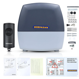 Hörmann LineaMatic 4554297 – привод для откатных ворот до 300 кг, BiSecur 868 МГц