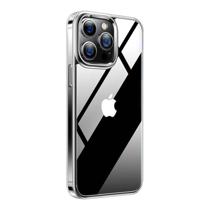 Torras Diamond Clear-Pro Phone Case for iPhone 15 Pro (Transparent)