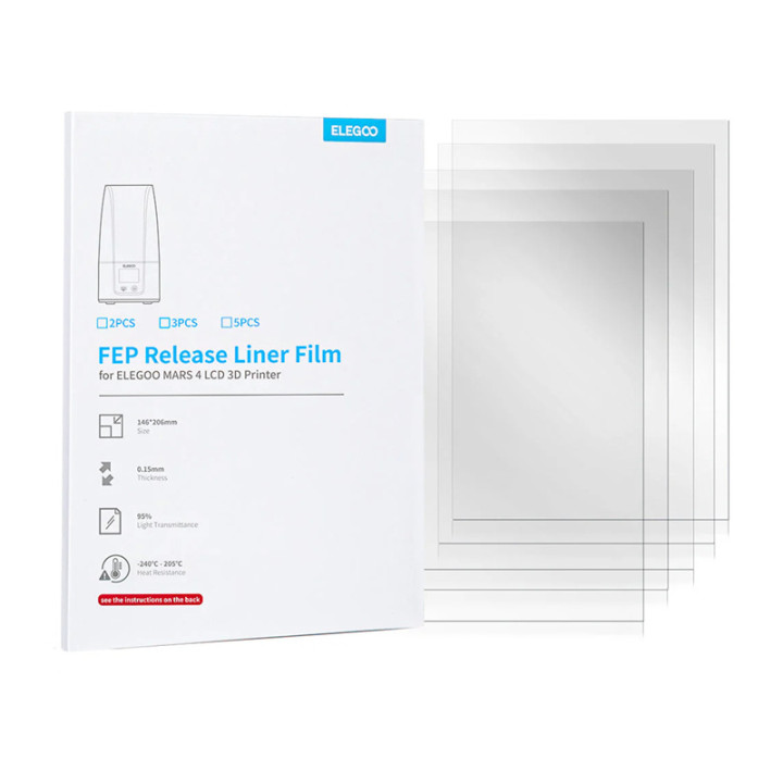 ELEGOO FEP Film for Mars 5 (5 pcs.) - 50.102.0092