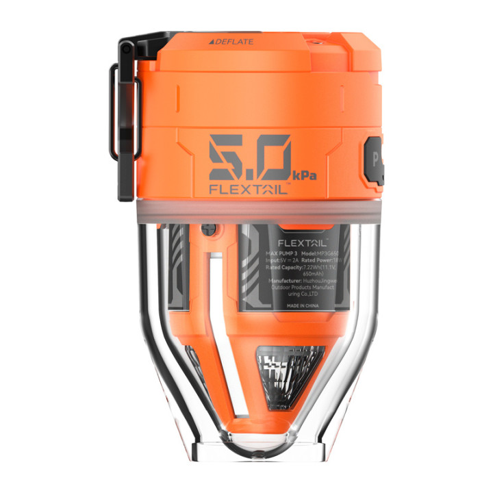 Flextail Max Pump 3 pārnēsājams sūknis (oranžs)